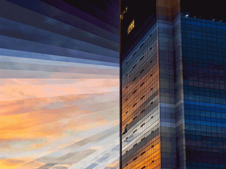 Glassy Sunset, from the series Time is a Dimension