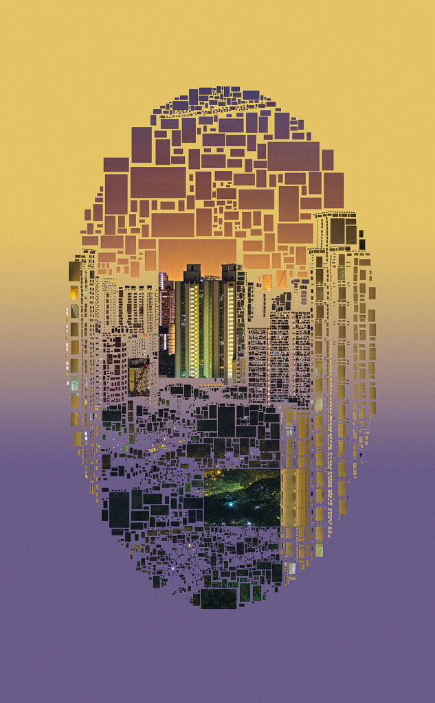 Fragments of Tiong Bahru, from the series Mirror World