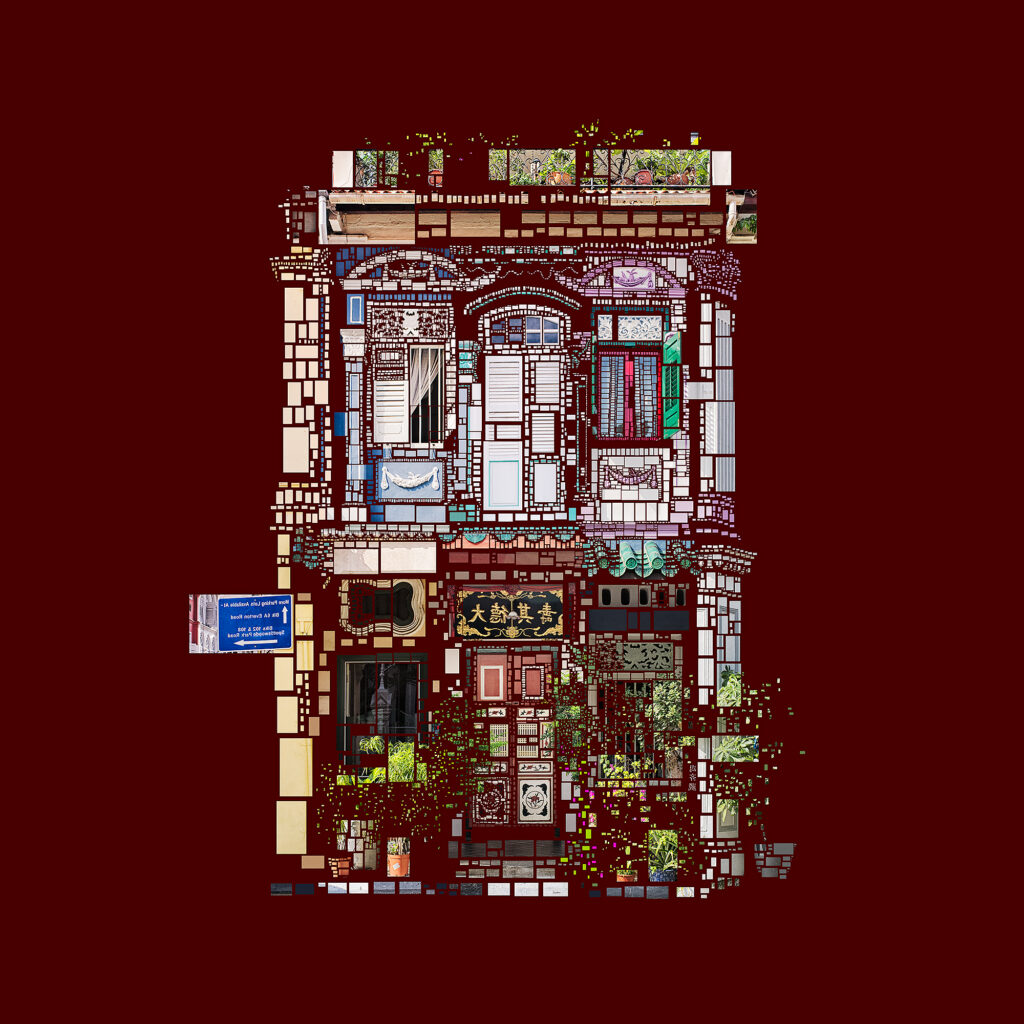 Spottiswoode Shophouses, from the series Mirror World