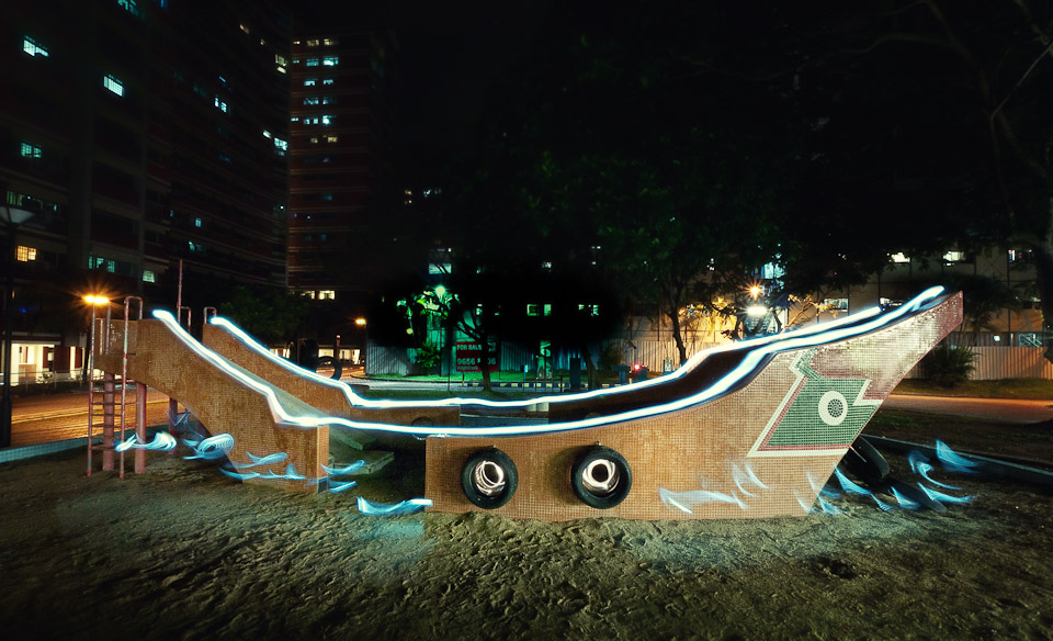 Bumboat Playground, Elias, from the series Old Singapore Playgrounds