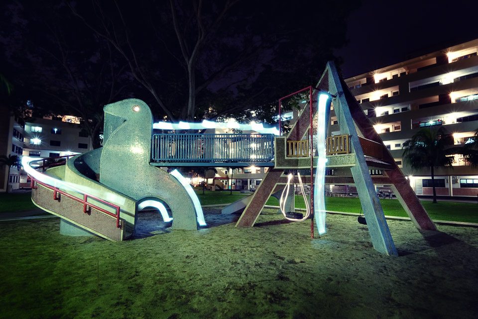 Dove Playground, Dakota Crescent, from the series Old Singapore Playgrounds