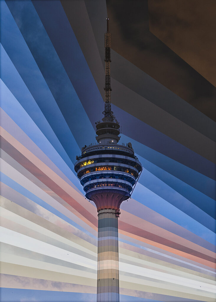 KL Tower Sunrise, Kuala Lumpur, from the series Time is a Dimension