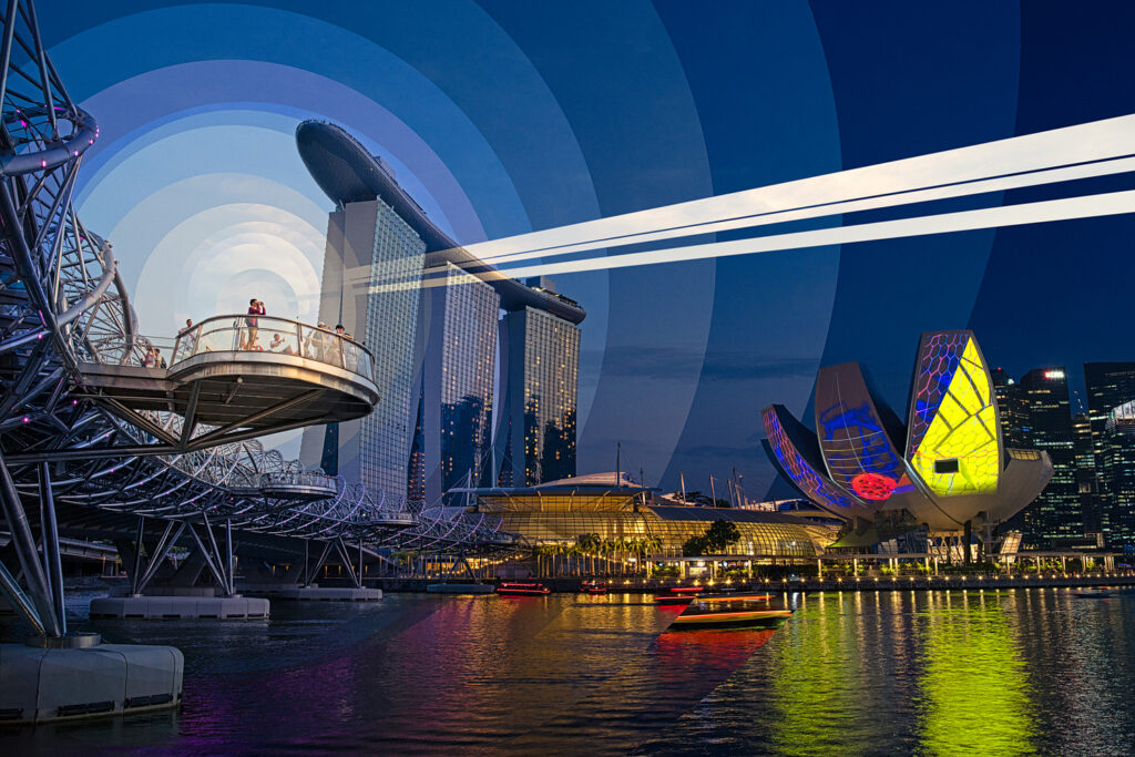 Marina Bay Sands, Looking Ahead, from the series Time is a Dimension