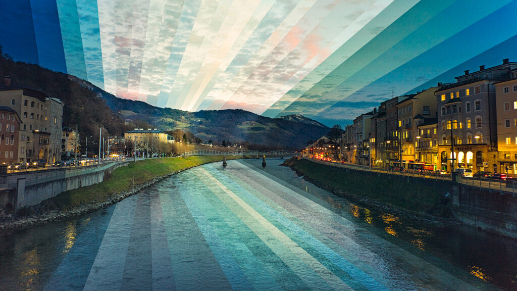 Salzach, Salzburg, from the series Time is a Dimension