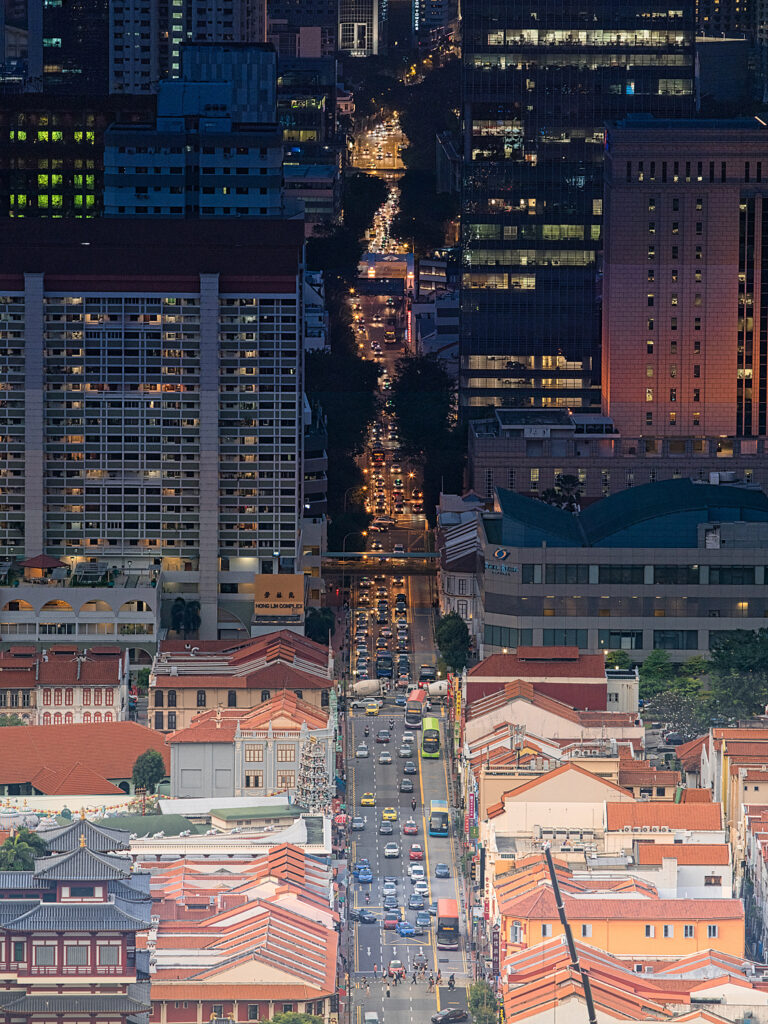 South Bridge Road Sunset, from the series Time is a Dimension