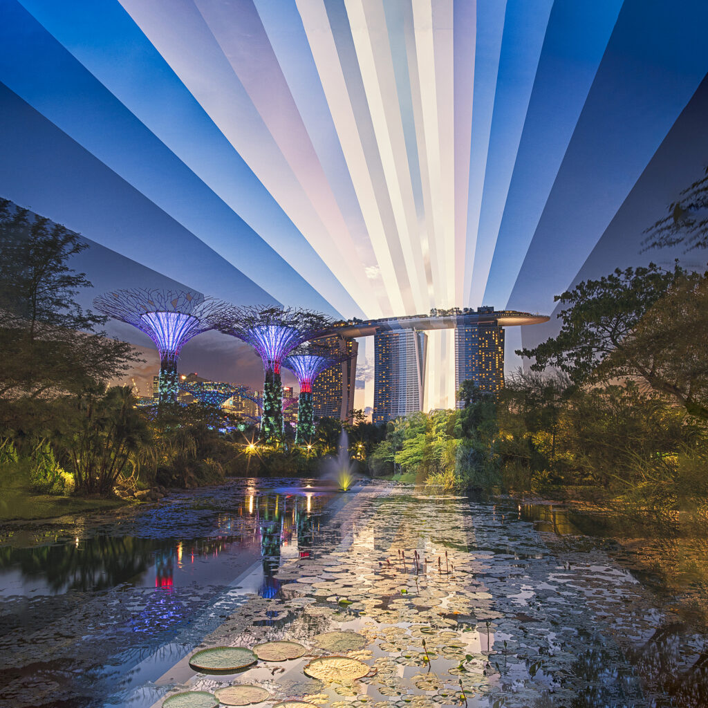 Sunset, Garden City, from the series Time is a Dimension